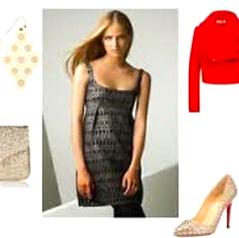 Milly size 4 empire 60s ste cocktail dress